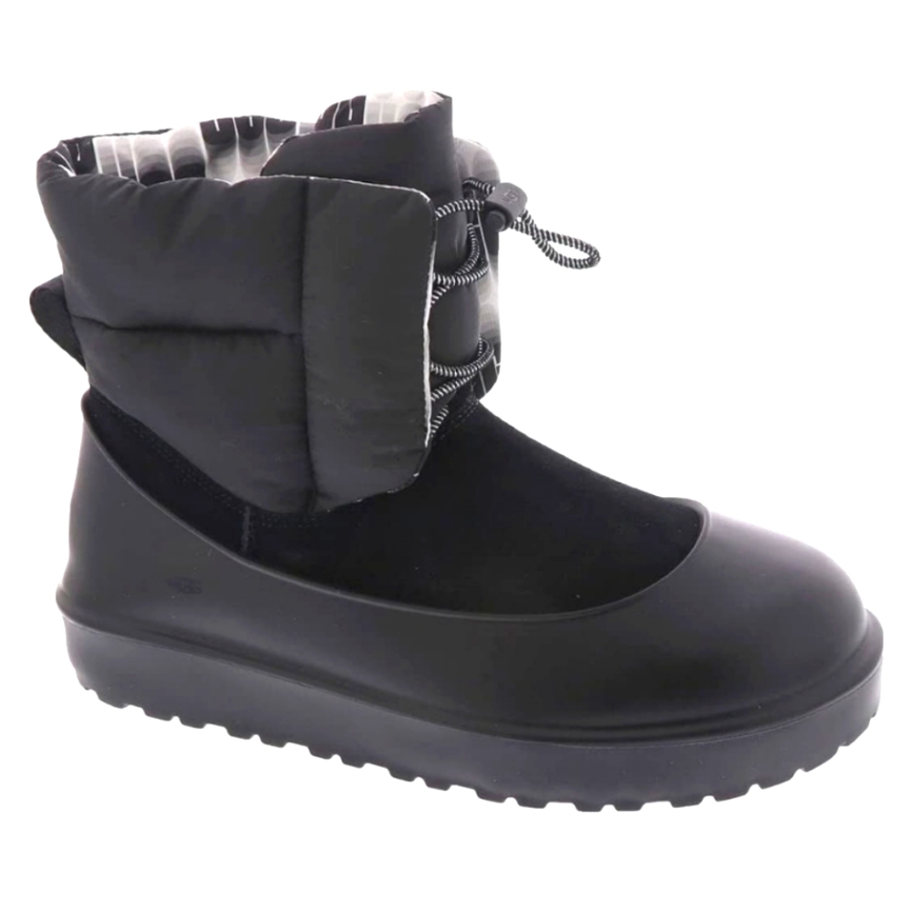 UGG Classic Silicone Galoshes, Black, sz 9